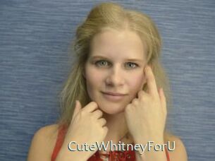 CuteWhitneyForU