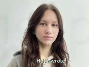 Holliswrote