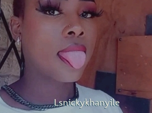 Lsnickykhanyile