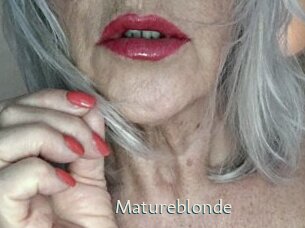 Matureblonde