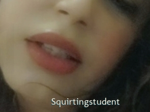 Squirtingstudent
